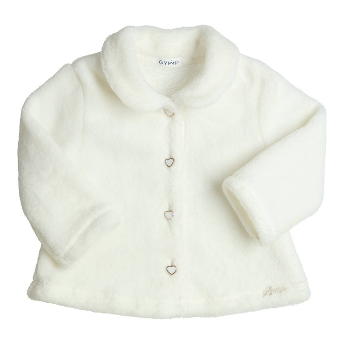 Cardigan Teddy Blanc