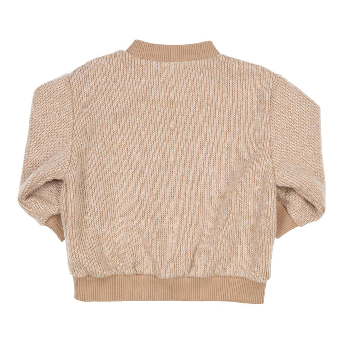 Sweater Koby Anthracite/Camel