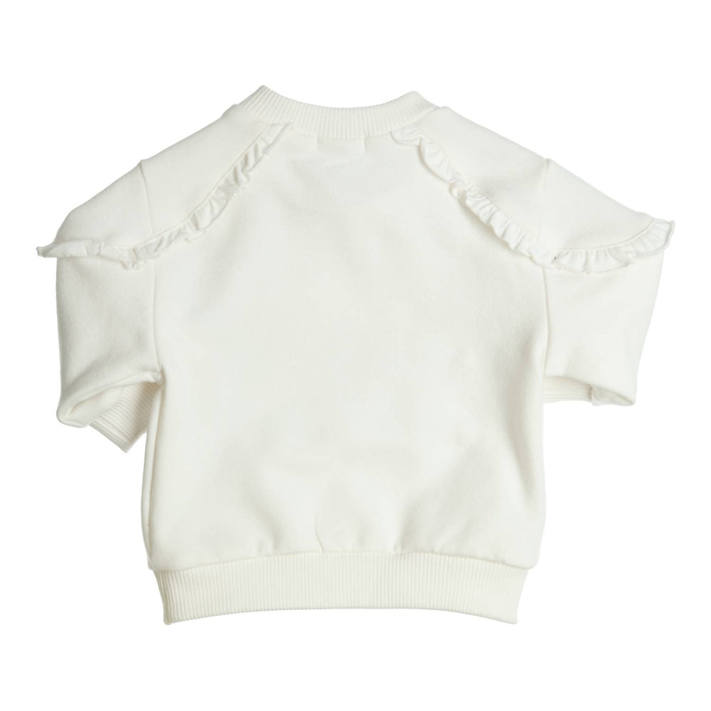 Sweat Carbondoux Rose Clair/Blanc