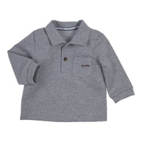 Polo Piccolo Gris/Bleu Marine