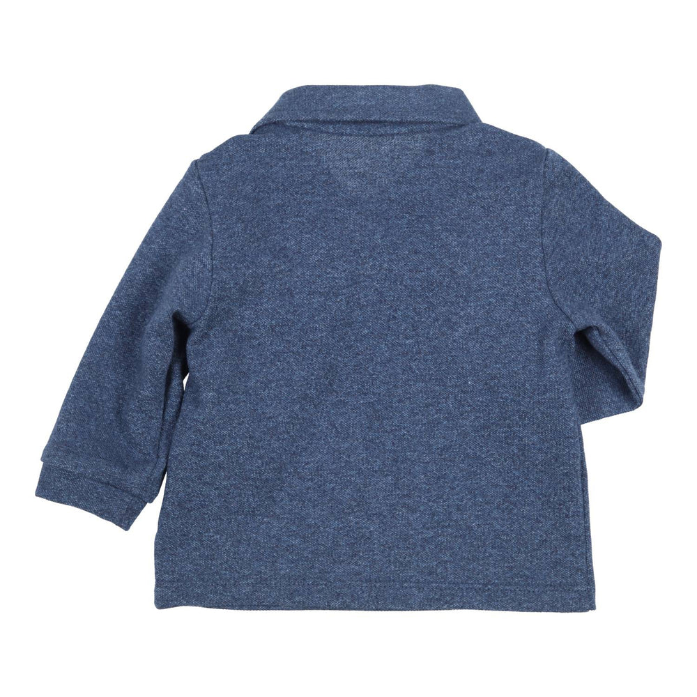 Polo Piccolo Grijs/Donkerblauw