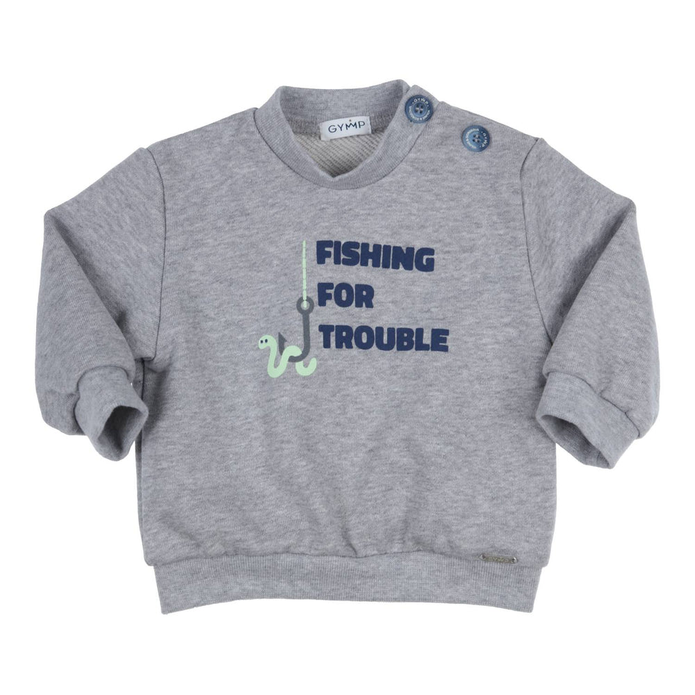 Sweater Hibbo Fishing for trouble