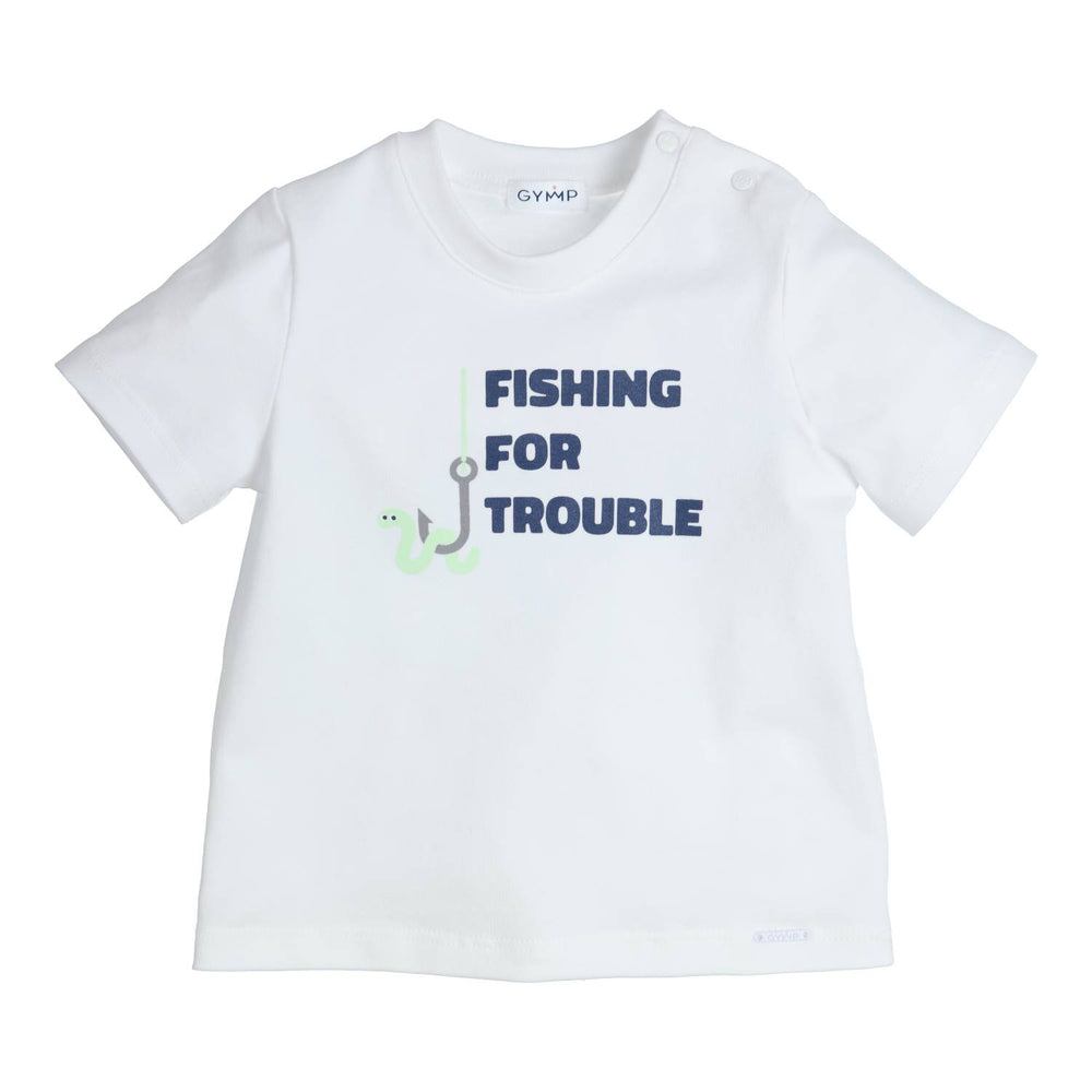 T-shirt Aerobic Fishing for trouble