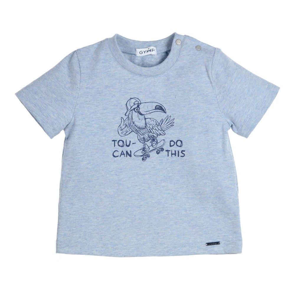 T-shirt Aerochine Toucan do this Blauw