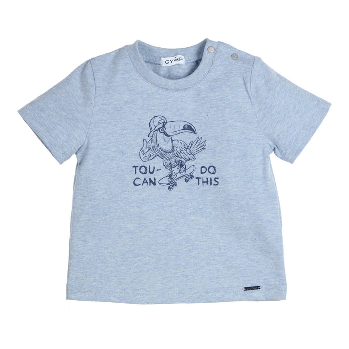 T-shirt Aerochine Toucan do this Blauw