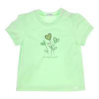 T-shirt Aerobic Cheerful hearts Groen