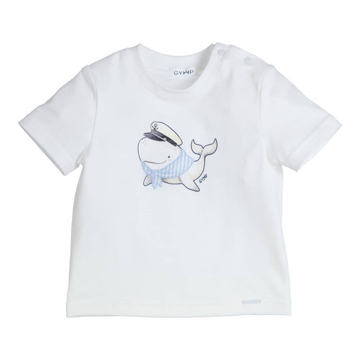 T-shirt Aerobic Whale Weiß