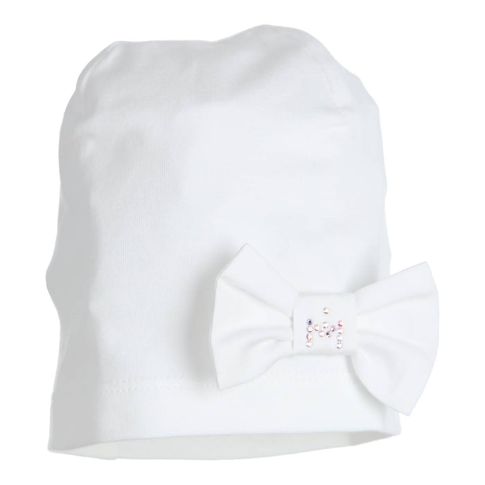 Hat Aerobic Bow White