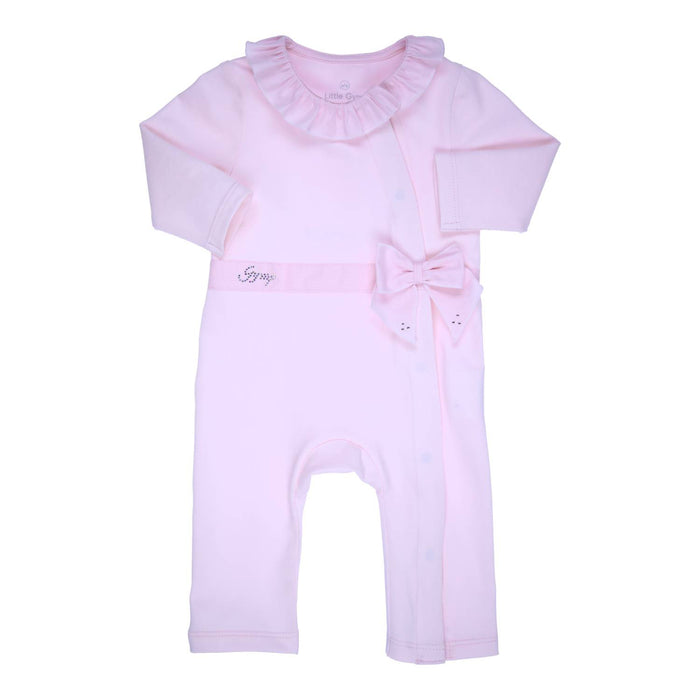 Creepersuit Aerobic Collar and Bow Rose