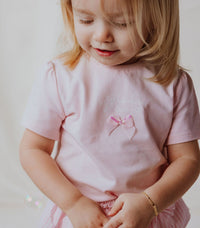 T-shirt Aerobic Little love bud Oud Roze